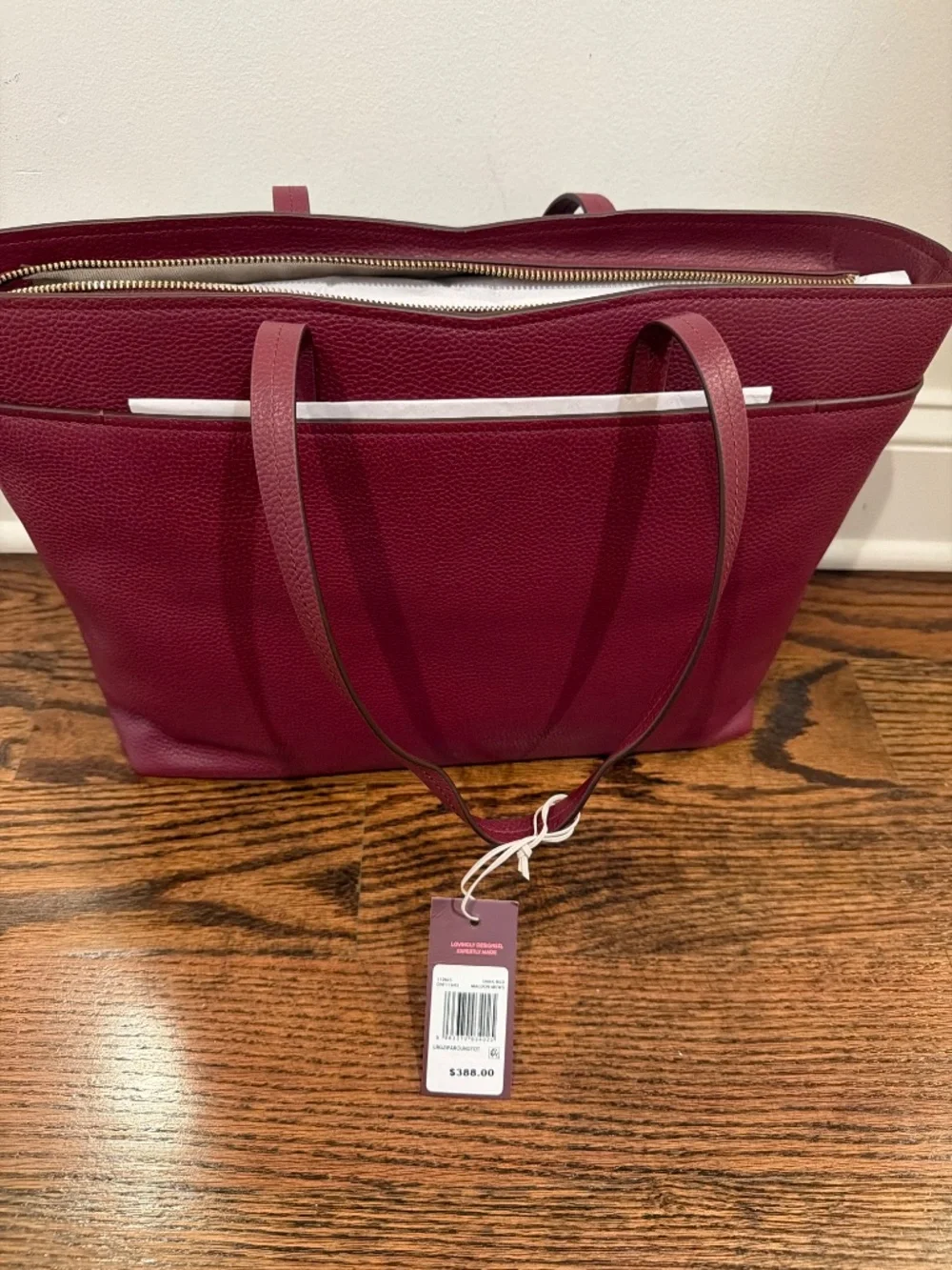 Radley Large Ziptop Tote NWT